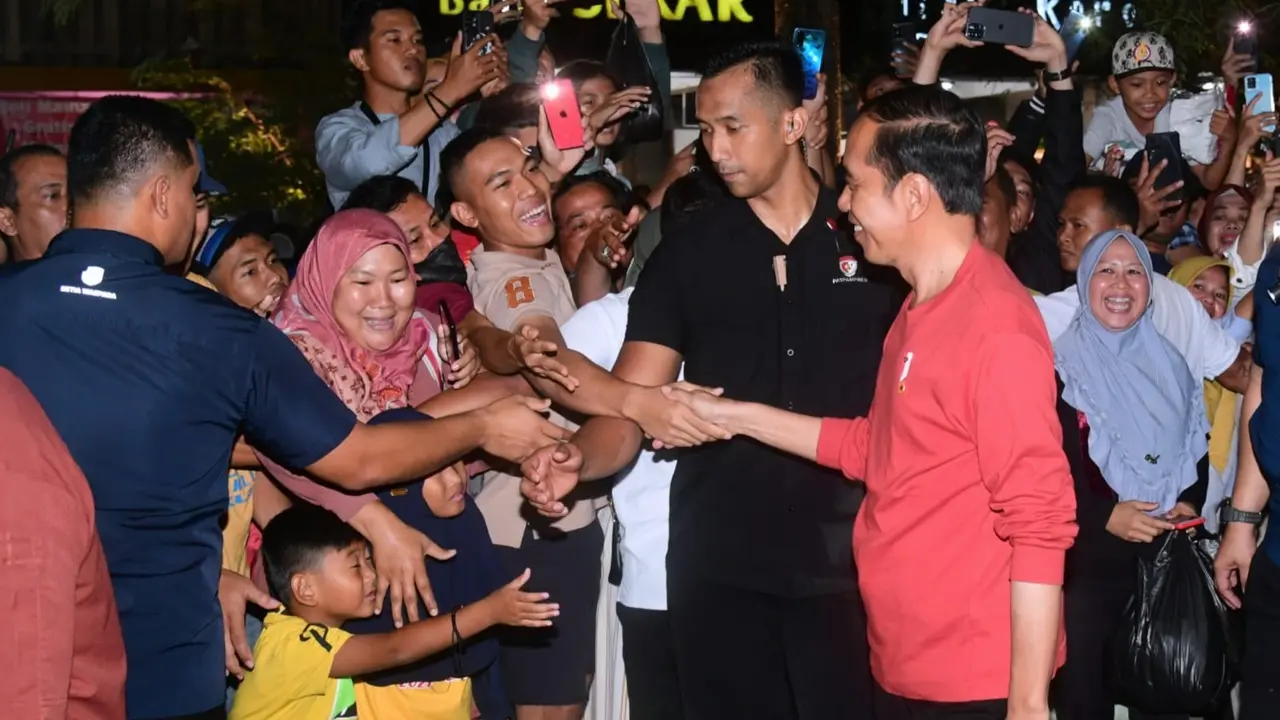 Presiden Jokowi di Yogyakarta