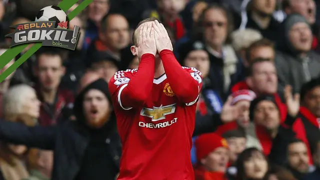Replay Gokil: Aksi Heroik Rooney Selamatkan Gawang Man United