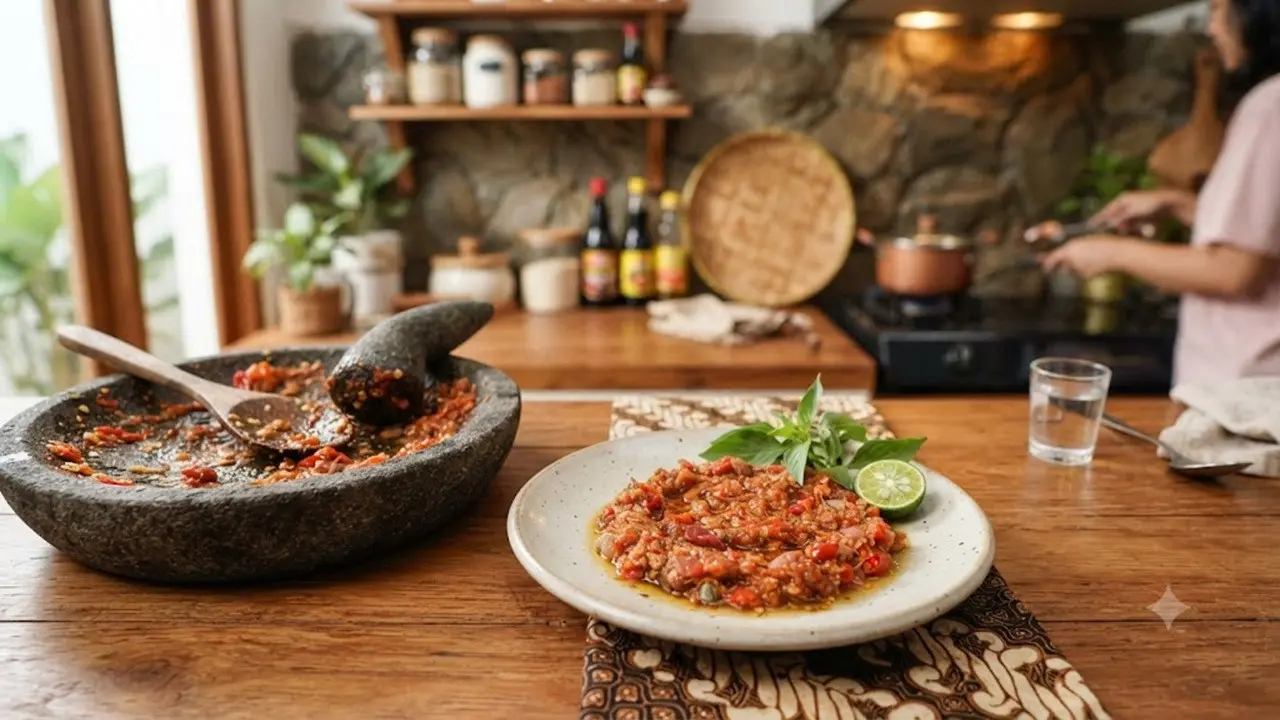 Sambal Terasi Bakar