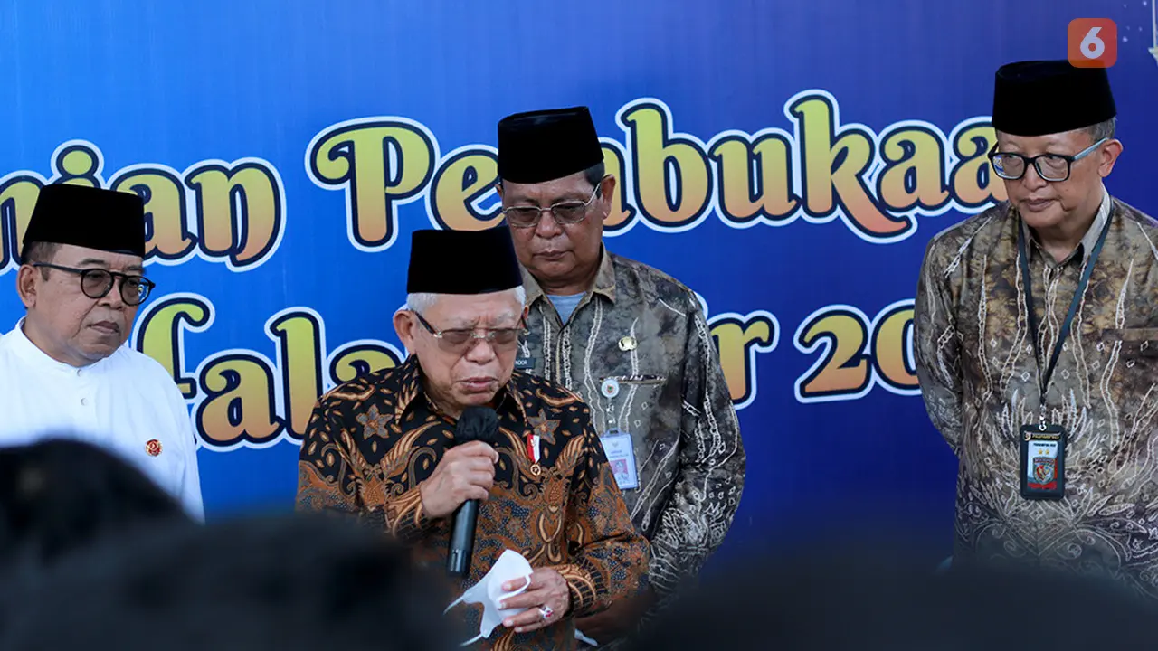 Wapres RI KH Ma'ruf Amin Halal Fair Kalsel