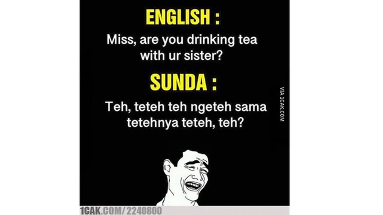 Kata-kata Lucu Buat Status FB Bahasa Sunda