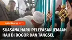 Suasana haru selalu menyelimuti proses pelepasan jemaah ibadah haji. Isak tangis mengiringi keberangkatan para jemaah kloter empat dari Kabupaten Bogor dan kloter satu Tangerang Selatan, menuju asrama haji, yang selanjutnya diterbangkan keesokan hari...