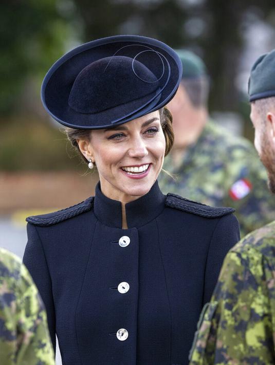 Kate Middleton sang Princess of Wales.  (Foto: Jonathan Buckmaster/Pool Photo via AP)