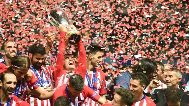 Aksi Antoine Griezmann yang Akan Hengkang dari Atletico Madrid