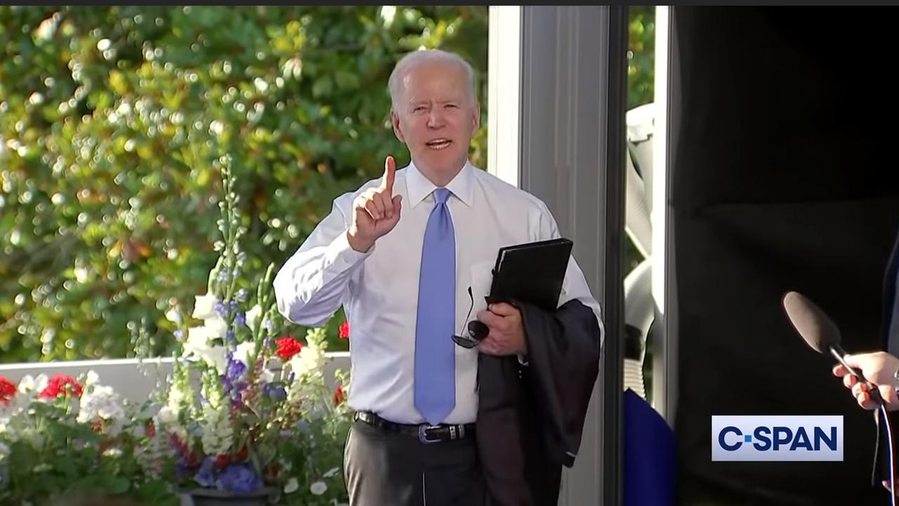 Presiden AS Joe Biden emosi ketika ditanya tentang Vladimir Putin.