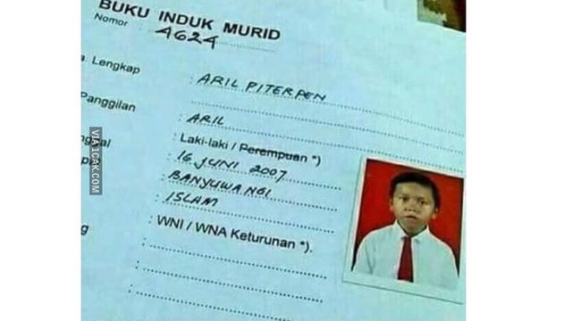 Enggak Kepikiran, 7 Nama Orang Ini Bikin Senyum Nyengir