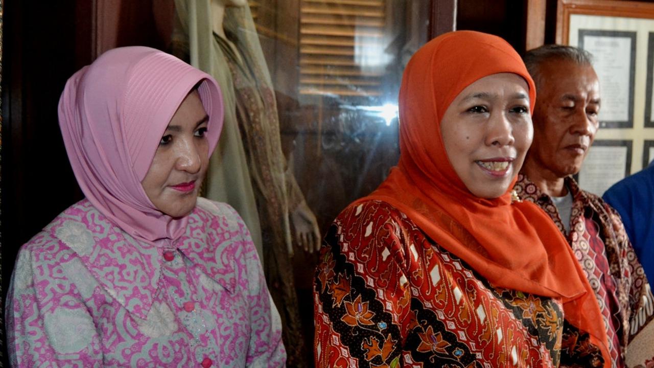 Nyagub Pilkada Jatim, Mensos Khofifah Belum Lapor Jokowi