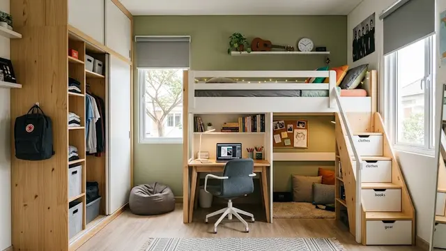 Model Kamar Anak untuk Rumah Mungil yang Bisa Dipakai hingga Remaja