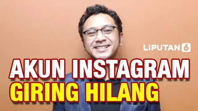 VIDEO: Akun Instagram Giring Ganesha Mendadak Hilang