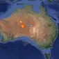 Badan Survei Geologi AS sebelumnya mencatat kekuatan gempa di Northern Territory berkekuatan 5,9 SR.