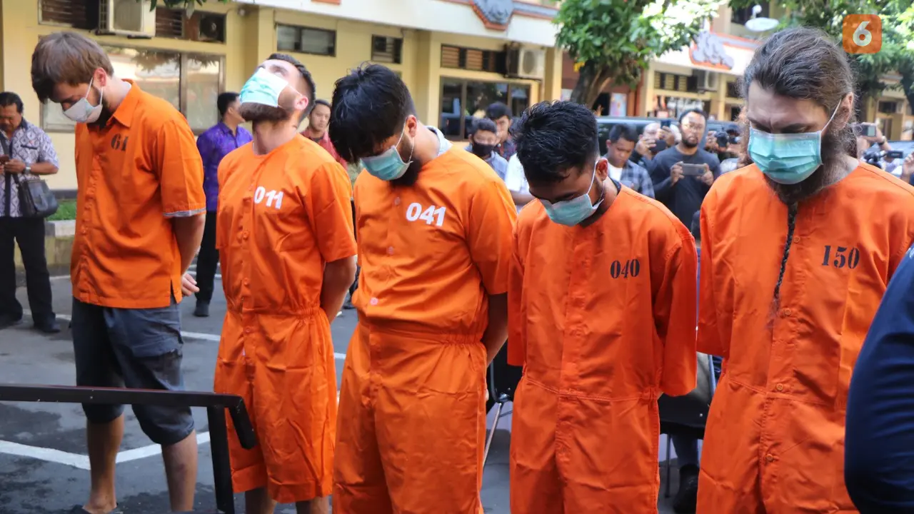 Polda Bali Ungkap WNA Edarkan Narkoba Senilai Ratusan Juta