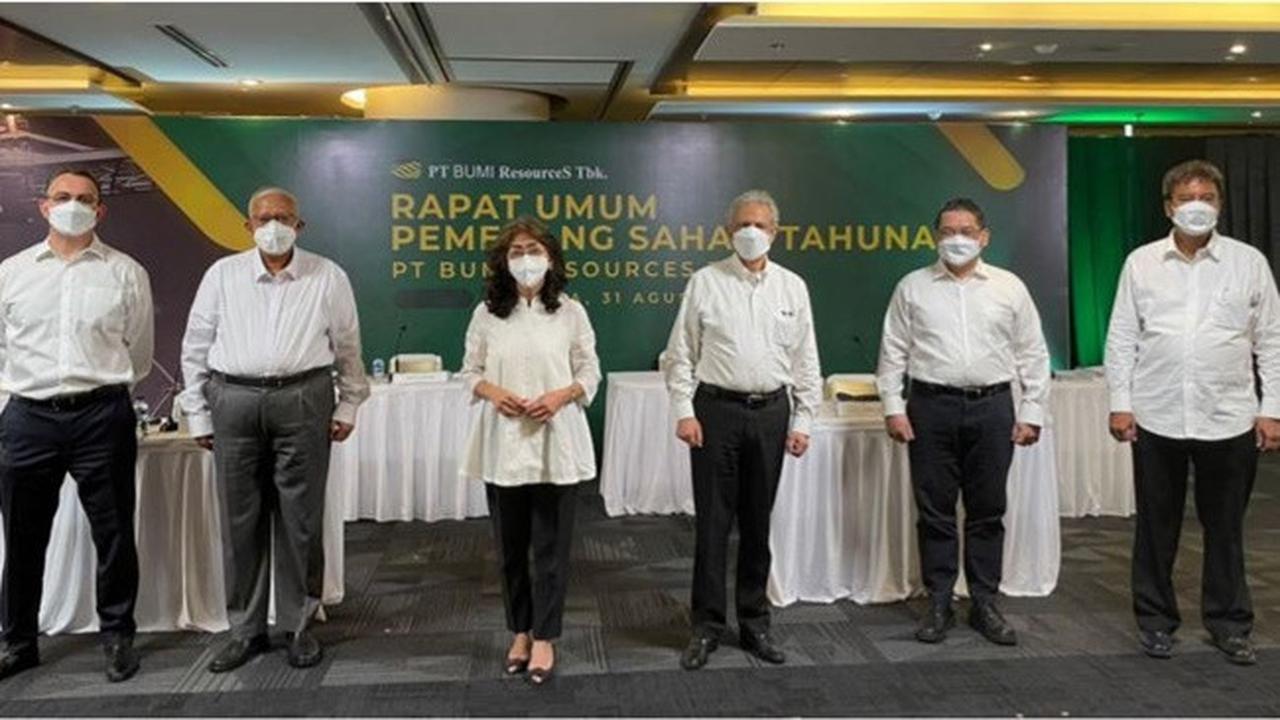 RUPST PT Bumi Resources Tbk pada Selasa, 31 Agustus 2021 (Dok: PT Bumi Resources Tbk)