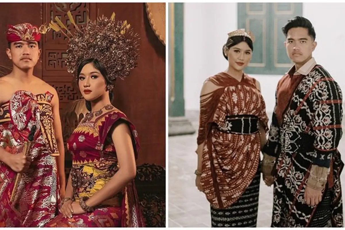 7 Potret Prewedding Kaesang Pangarep dan Erina Gudono dengan Baju Adat, Jadi Sorotan
