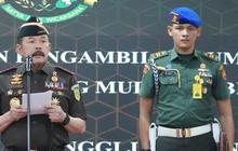 Tinggi Gagah Perwira TNI Ajudan Jaksa Agung dari Corps Polisi Militer, Mafia Jangan Macam-macam!