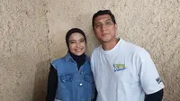 Tantri Kotak dan Arda Naff di Kawasan Tendean, Jakarta Selatan, Jumat (15/3/2024). (Dok via M Altaf Jauhar)