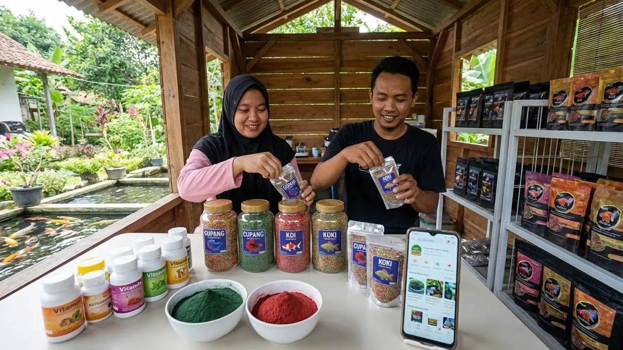 Peluang Usaha Pakan Ikan