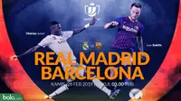 Copa del Rey: Real Madrid Vs Barcelona Head to Head (Bola.com/Adreanus Titus)