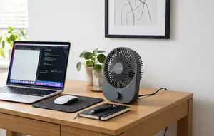 Anti Gerah Saat Kejar Deadline, Deretan Kipas Angin Meja Ini Wajib Dilirik