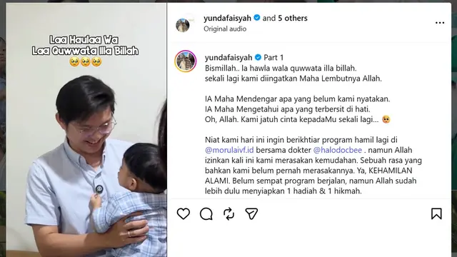 Dennis Lim, istrinya hamil (instagram.com/yundafaisyah)