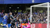 Selebrasi pemain Chelsea kala melawan Leicester di Piala FA (AP)