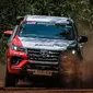 SUV Toyota Fortuner sukses berikan perlawanan di AXCR 2023 (TGRI/Agung Lawerissa)