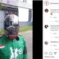 Pengemudi Ojek Online Ini Rasanya Seperti Menjadi Ironman (Instagram @dramaojol.id)