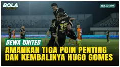 Jan Olde Riekerink mensyukuri kemenangan Dewa United 2-1 atas Borneo FC pada pekan ke-22 BRI Super League 2025/2026 di Indomilk Arena, Minggu (22/2/2026). Hugo Gomes juga mengungkap rasa syukur usai kembali bermain setelah absen tiga bulan.