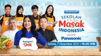 Sekolah Masak Indonesia ujian tahap 2 kategori SMK. (Dok. Vidio)