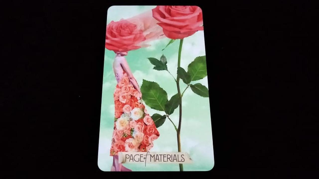 Kartu page of materials