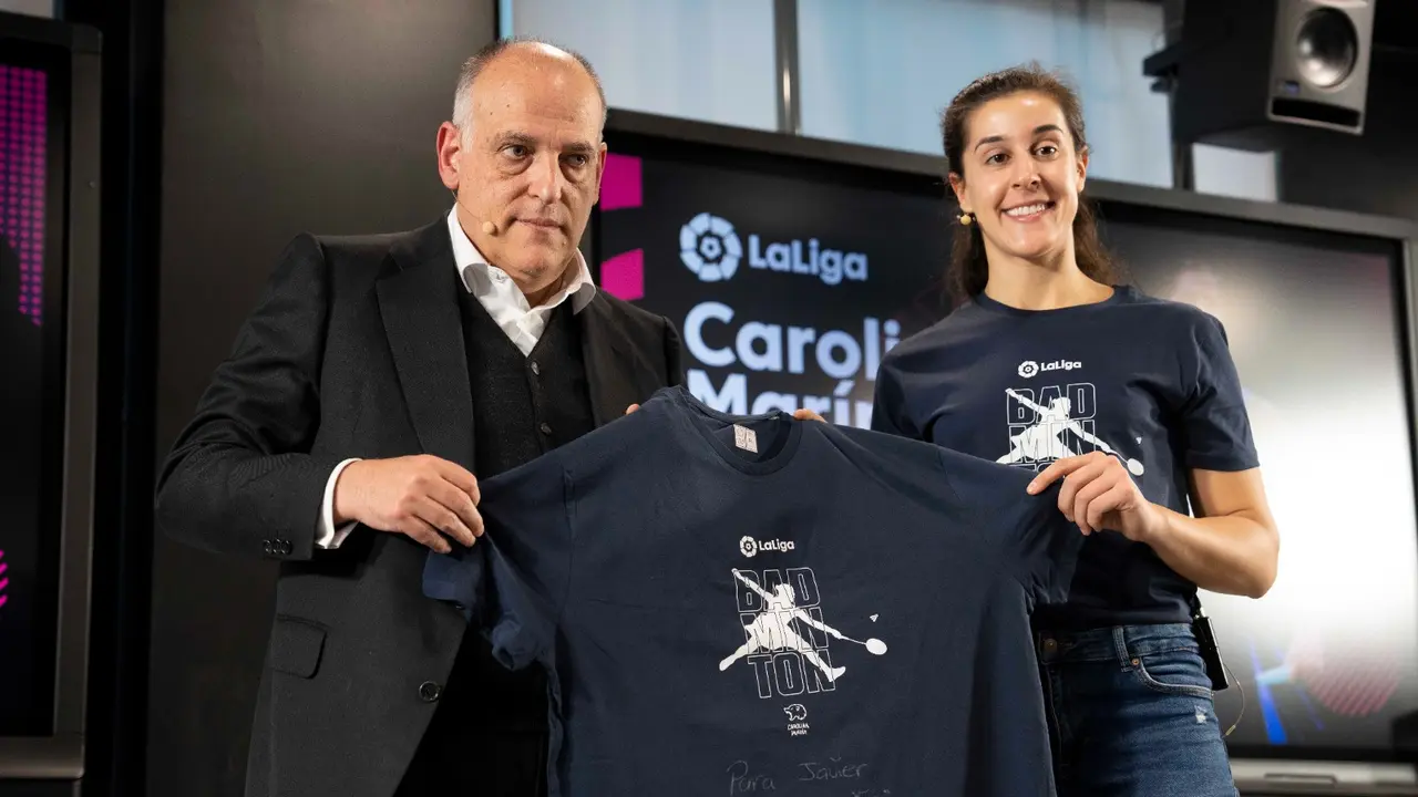 La Liga Perpanjang Kontrak Pebulutangkis Wanita Carolina Marin