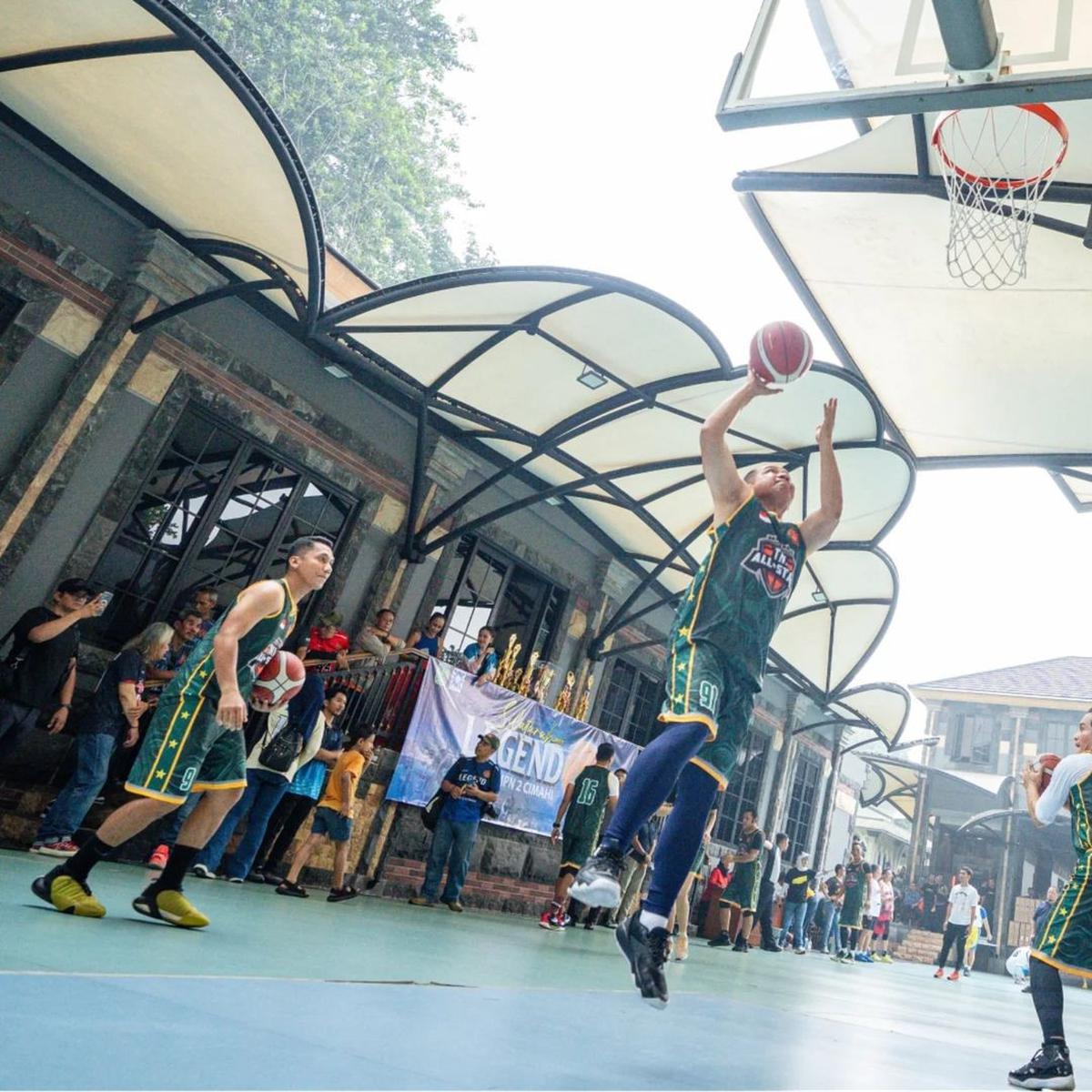 Panglima TNI Mendadak jadi Anak Basket