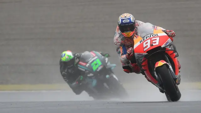 Pembalap Repsol Honda, Marc Marquez.