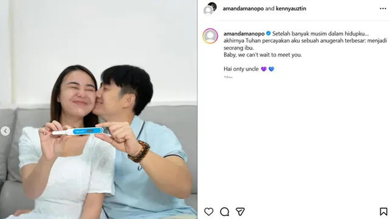 Amanda Manopo dan Kenny Austin Dikaruniai Anak Pertama, Ini Nama Sang Bayi