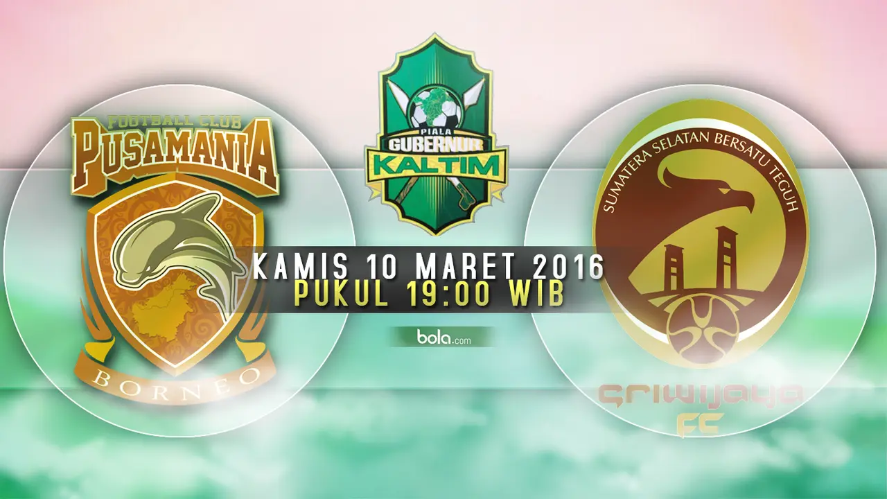 Pusamania Borneo FC vs Sriwijaya FC (Bola.com/Samsul Hadi)