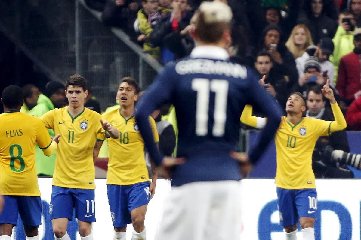 Prancis vs Brasil