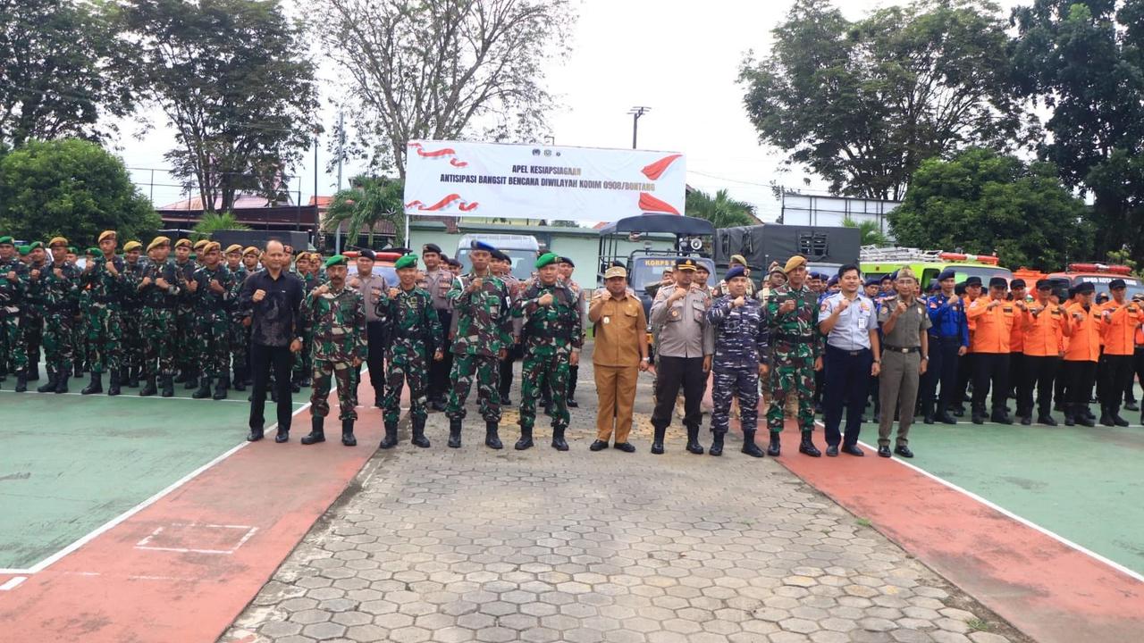 Pemkot Bontang Gelar Apel Kesiapsiagaan Hadapi Cuaca Ekstrem, Libatkan TNI–Polri hingga Relawan
