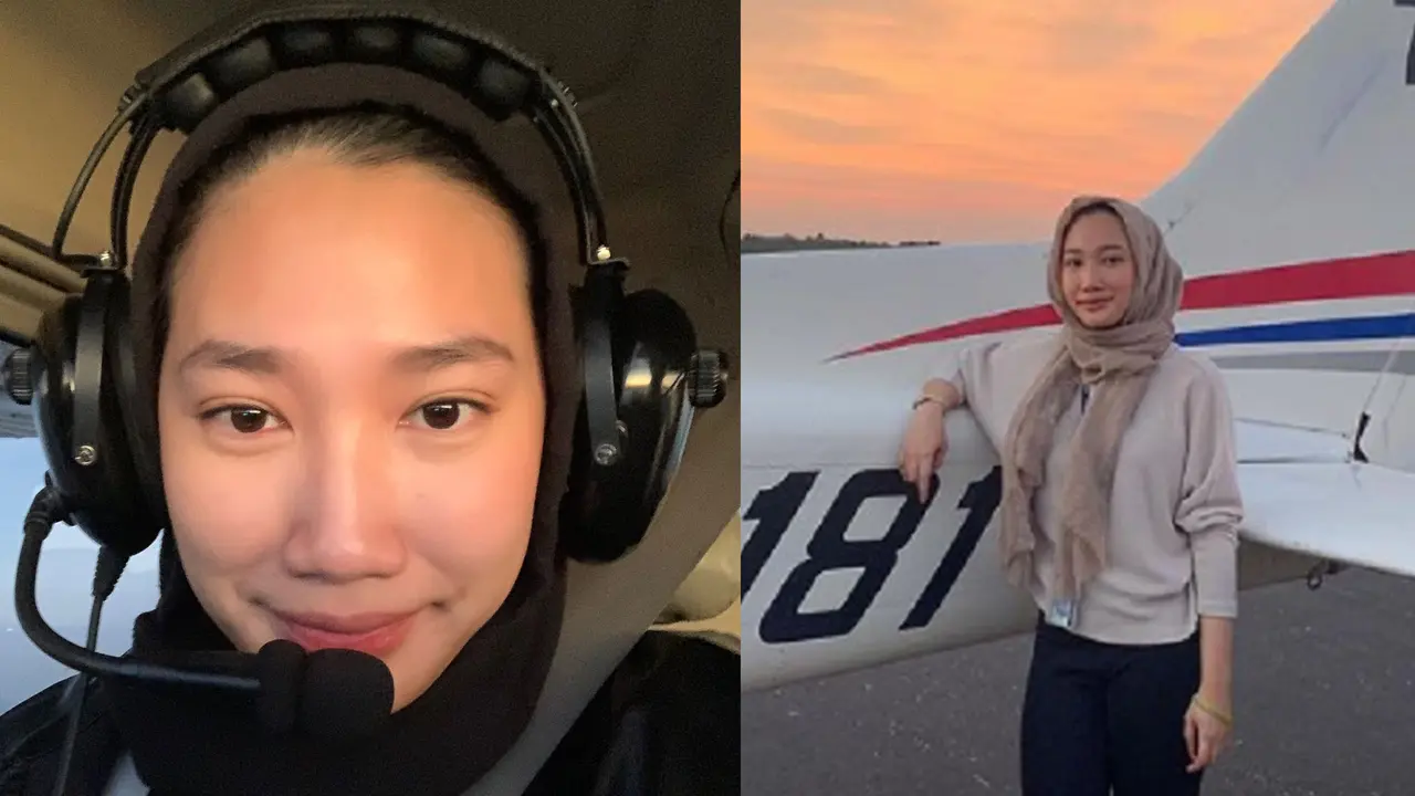 Kisah Perjuangan Shifa Adelia, Gadis Cantik yang Bercita-Cita Jadi Pilot Kini Berhasil Selesaikan 230 Jam Penerbangan