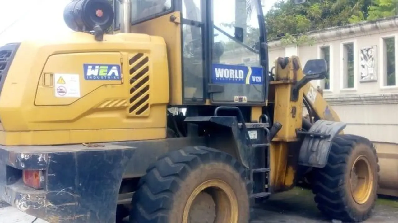 Barang bukti Loader yang ditarik paksa oeh oknum Debt Collector (Istimewa)