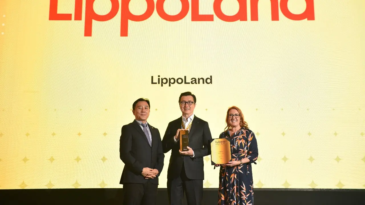 LippoLand meraih dua penghargaan bergengsi sekaligus pada ajang Hubexo Asia Awards 2025. (Dok Lippo)