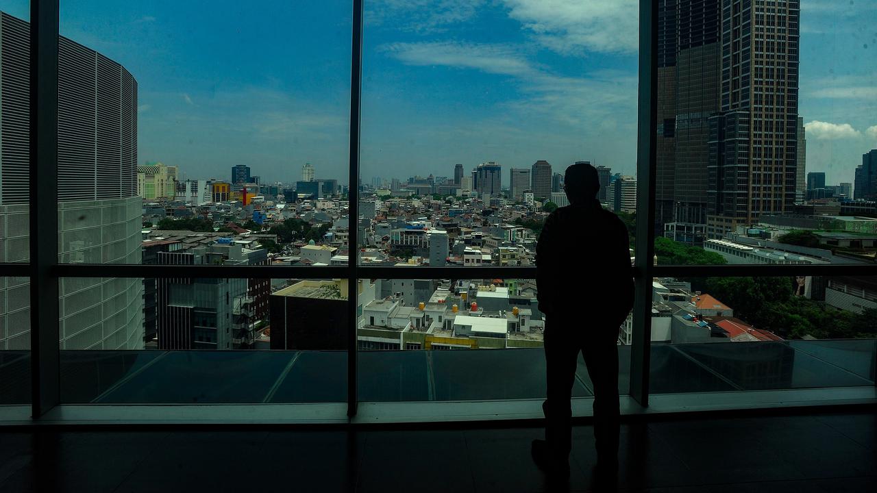 Permukiman padat di Jakarta