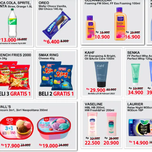Katalog Promo Gajian Untung Alfamart hingga 3 Maret 2022