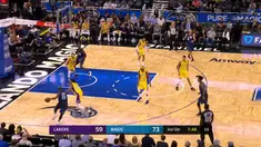 Berita video game recap NBA 2017-2018 antara Orlando Magic melawan LA Lakers dengan skor 127-105.