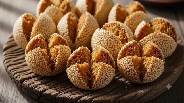 Resep Onde-Onde Ketawa Empuk Renyah Tahan Lama Tanpa/AI Generated
