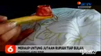 Mengalihkan rasa bosan dari belajar daring, para muda-mudi di Kelurahan Tambakrejo, Kecamatan Purworejo, Pasuruan, Jawa Timur, mengisi waktu luang dengan belajar membatik.