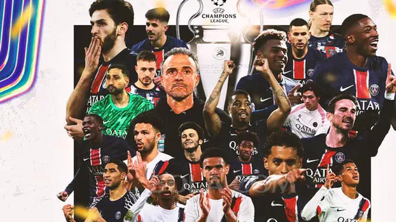 Hasil Final Liga Champions: PSG Menang Telak 5-0 atas Inter Milan
