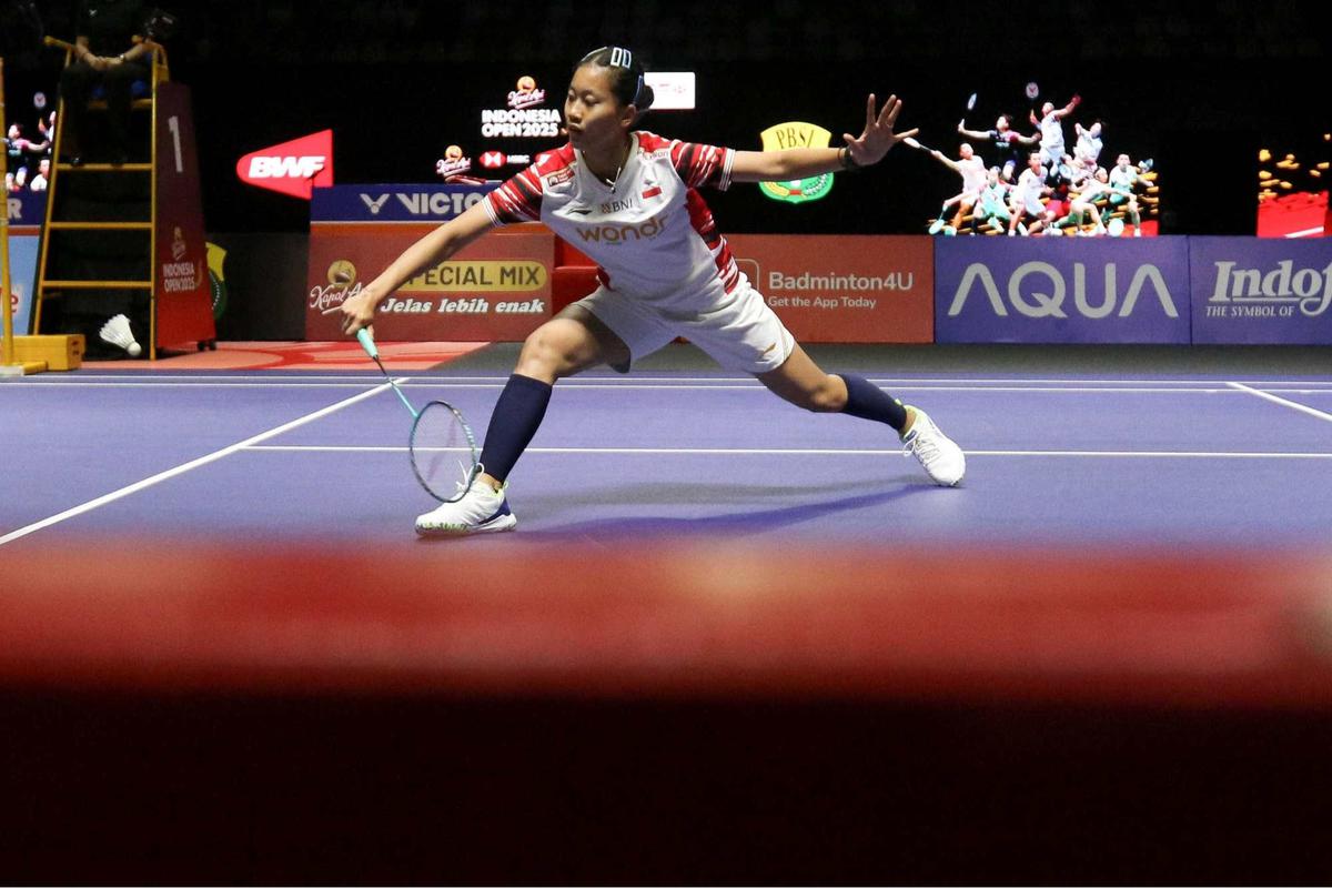 Putri Kusuma Wardani gagal ke simifinal Indonesia Open 2025