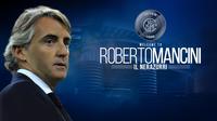 Robertoi Mancini Inter Milan (Liputan6.com/Andri Wiranuari) 