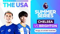 Link Live Streaming Chelsea Vs Brighton Premier League Summer Series di Vidio. (Sumber : dok. vidio.com)