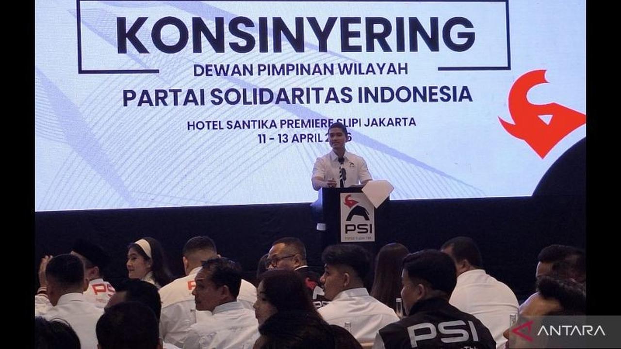 PSI Siapkan Pemilu 2029, Kaesang Targetkan Struktur Partai Rampung Akhir Tahun