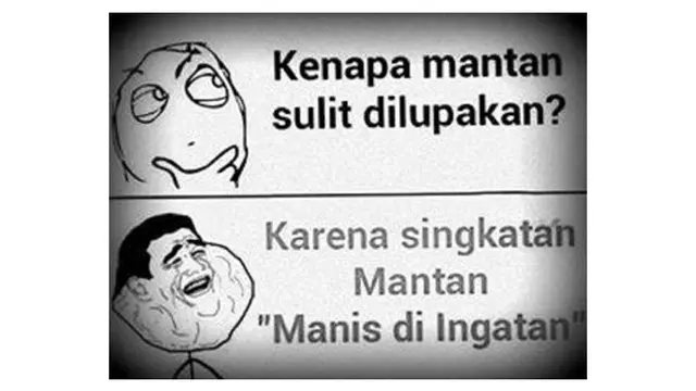 Meme Lucu Saat Ingat Mantan Ini Bikin Cengar Cengir